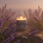 Blue Flame Lavender Serenity Candle
