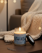 Blue Flame Lavender Serenity Candle