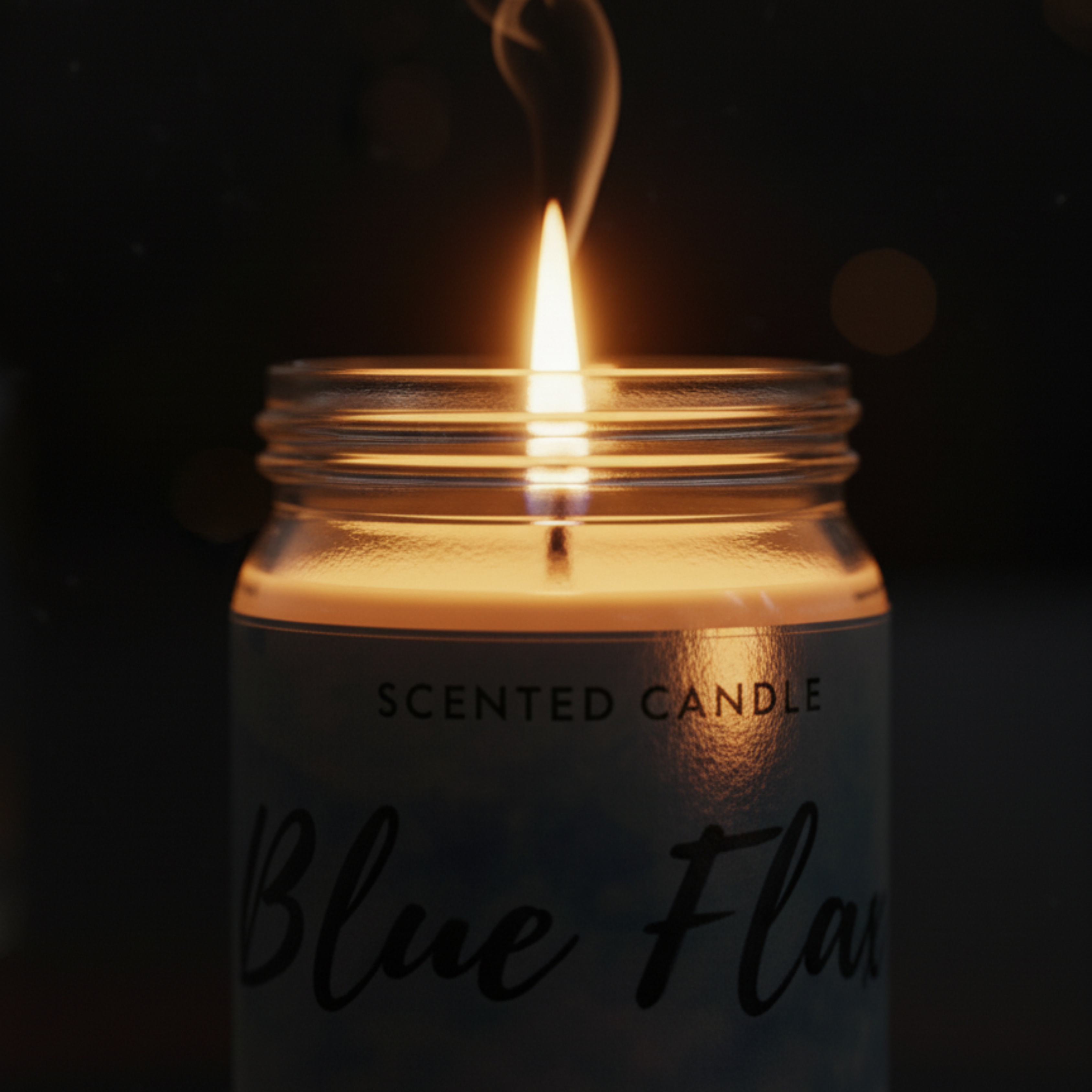 Blue Flame Lavender Serenity Candle