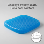 Gel Seat Cushion with Lumbar Support