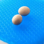 Gel Seat Cushion with Lumbar Support