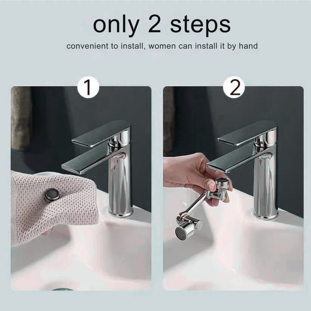 Universal Faucet Connector Adapter – 20mm/22mm/24mm | Leakproof Tap Attachment for Kitchen & Bathroom