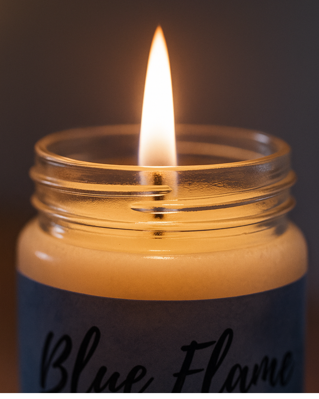 Blue Flame Lavender Serenity Candle