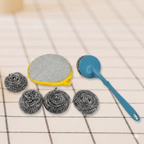 6 In 1 Kitchen Cleaning Set Handy Free Stainless Steel Scrubber