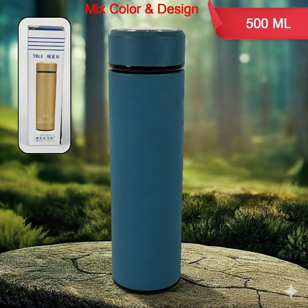 Stainless Steel Leak-Proof Water Bottle (500 ml)