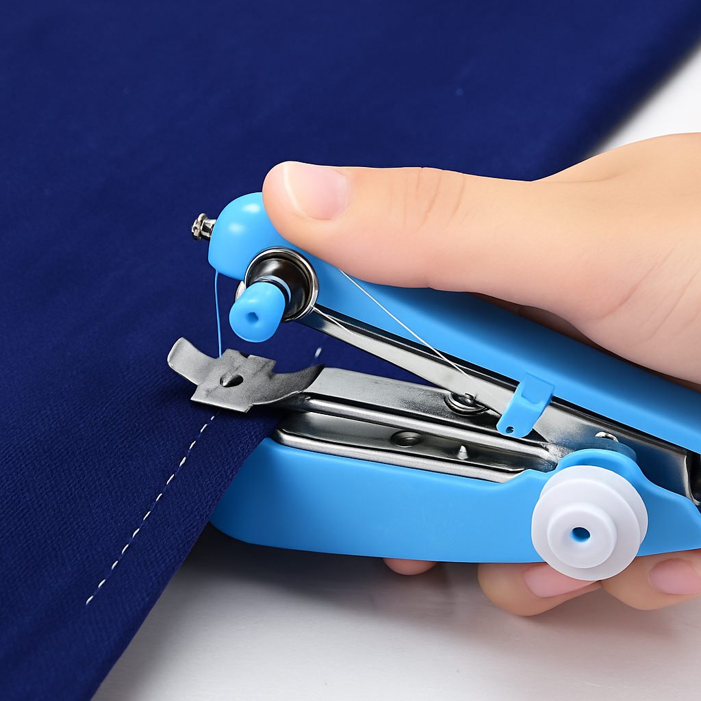 Handy Stitching Stapler Machine – Mini Portable Sewing Machine for Garments & DIY Use