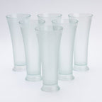 8219 High Quality Faluda Ice Cream Juicer And Water Glasses Set Of 6 Transparent Drinking Water Glasses Stylish Glasses For Faluda Water Juice Glass Set Of 6 Pcs (300 Ml Approx)