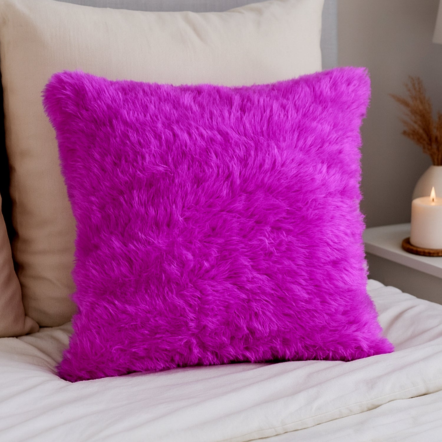 Super Soft Fluffy Cushion Pillow (1 Pc)