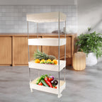 4 Layer Kitchen Rack For Holding And Placing Types Of Things