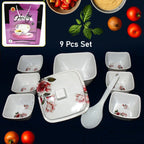 Hector Dining & Pudding Set (9 Pcs)