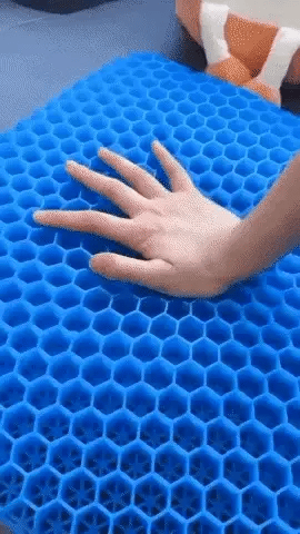 Gel Seat Cushion with Lumbar Support